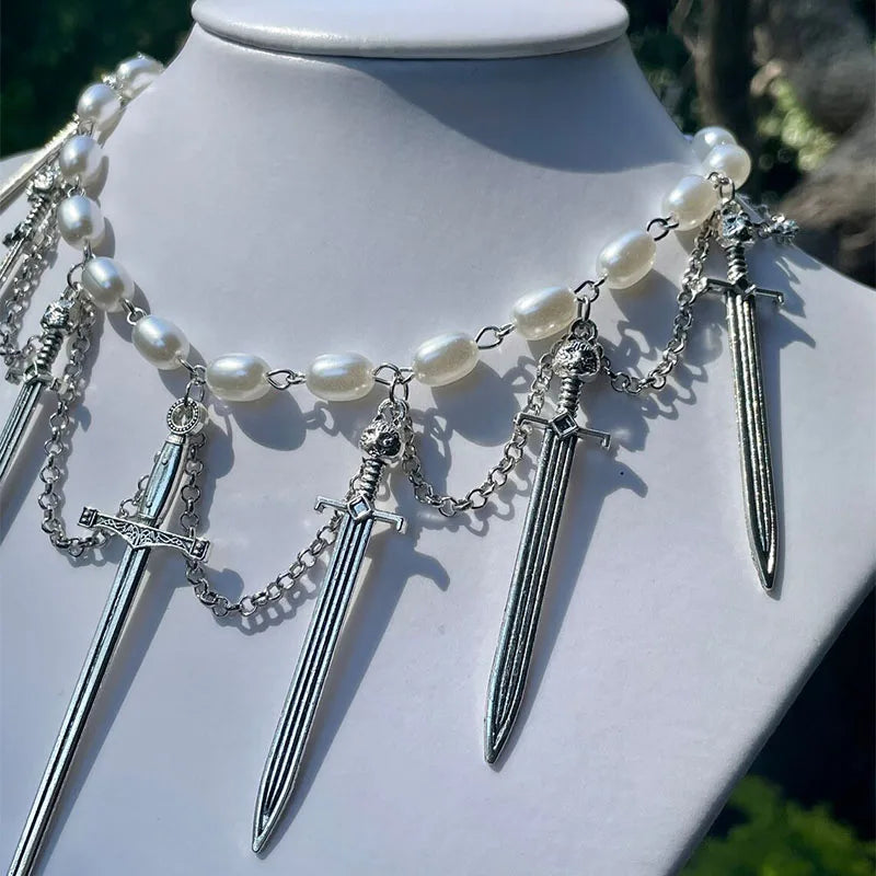 SEVEN SWORDS NECKLACE