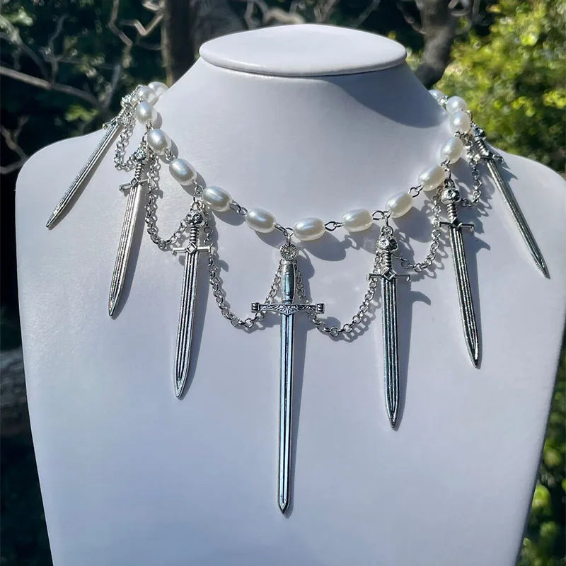 SEVEN SWORDS NECKLACE