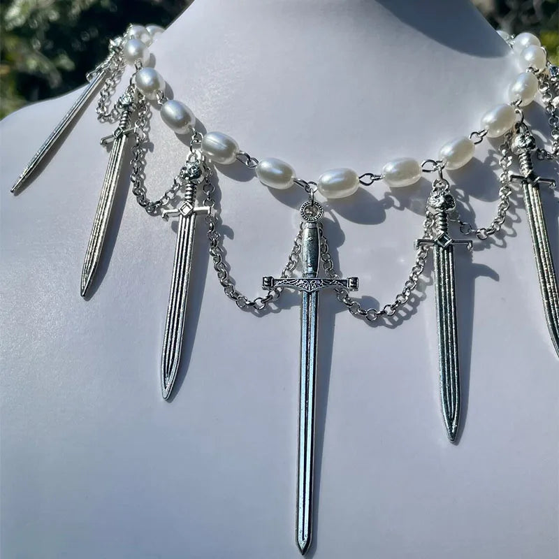 SEVEN SWORDS NECKLACE