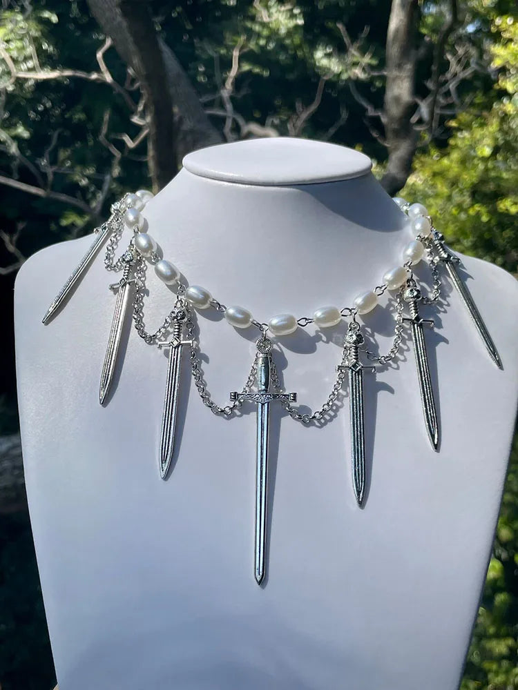 SEVEN SWORDS NECKLACE